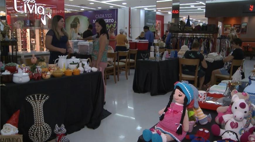 Feira de artesanatos em Shopping da região Sul de Rio Preto vai até domingo