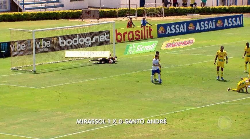 Mirassol 1 x 0 Santo André