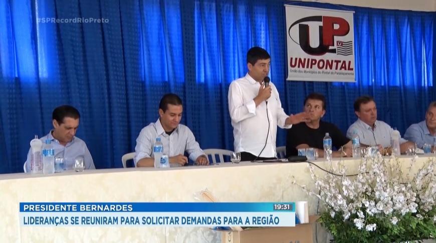 Lideranças se reuniram em Presidente Bernardes para solicitar demandas para a região