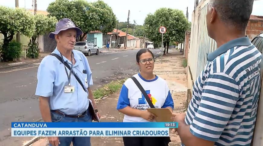 Em Catanduva, equipes fazem arrastão para eliminar criadouros