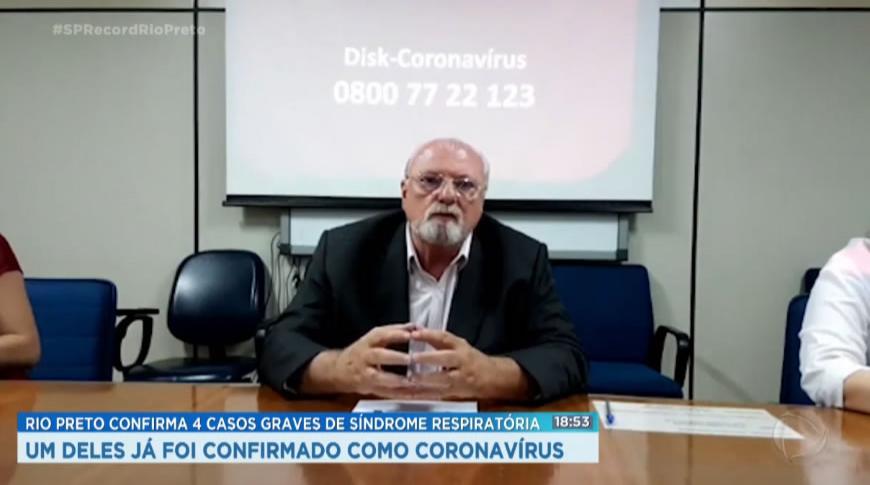 Rio Preto confirma 4 casos graves de Síndrome Respiratória
