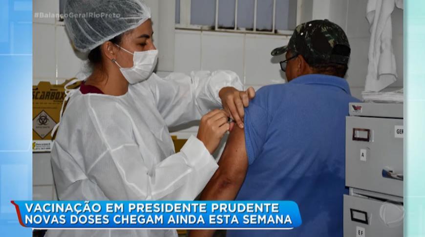 Novas doses de vacinas chegam em Presidente Prudente ainda esta semana