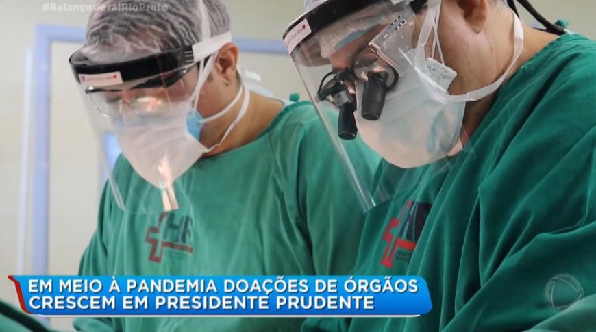 Em meio à  pandemia, doações de órgãos crescem em Presidente Prudente