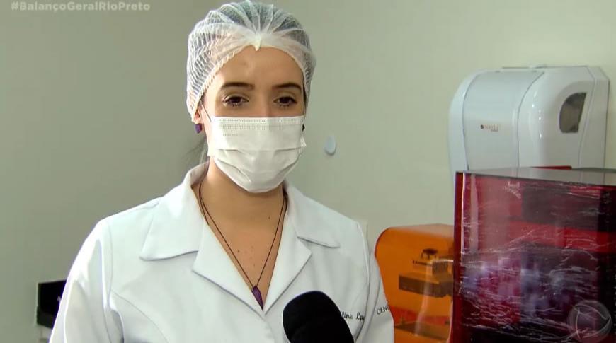 Dentistas de Rio Preto estão produzindo kits de segurança de graça, para hospitais