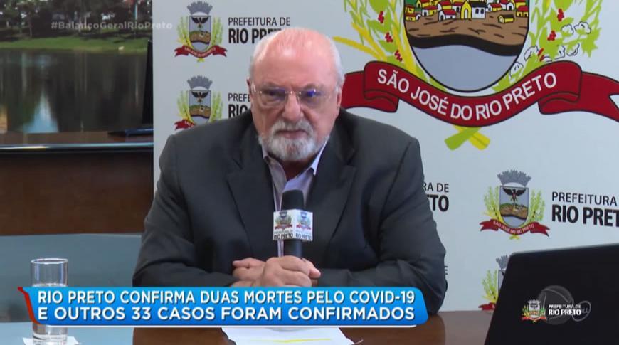 Com 33 casos confirmados de COVID-19, Rio Preto confirma 2 mortes no final de semana.