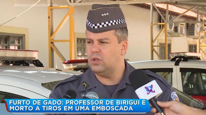 Professor de Birigui é morto a tiros em uma emboscada para furto de gado