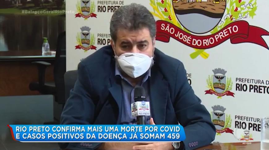 Rio Preto confirma mais 1 morte por Covid-19 e casos positivos da doença já somam 459