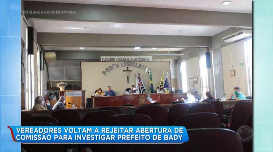 Vereadores voltam a rejeitar abertura de comissão para investigar prefeito de Bady