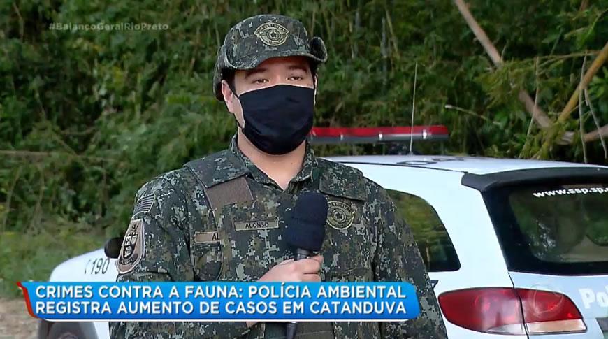 Polícia ambiental registra aumento de casos de crime contra a fauna em Catanduva