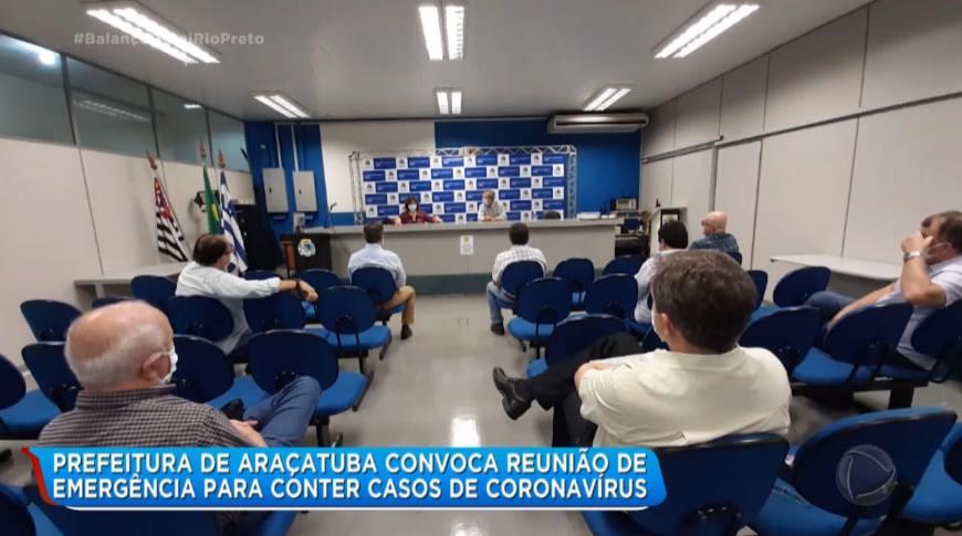 Prefeitura de Araçatuba convoca reunião de emergáncia para definir ações de contenção do Coronavírus