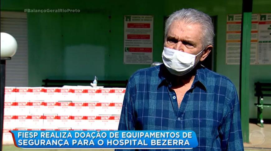 Fiesp realiza doação de equipamentos de segurança para Hospital Bezerra