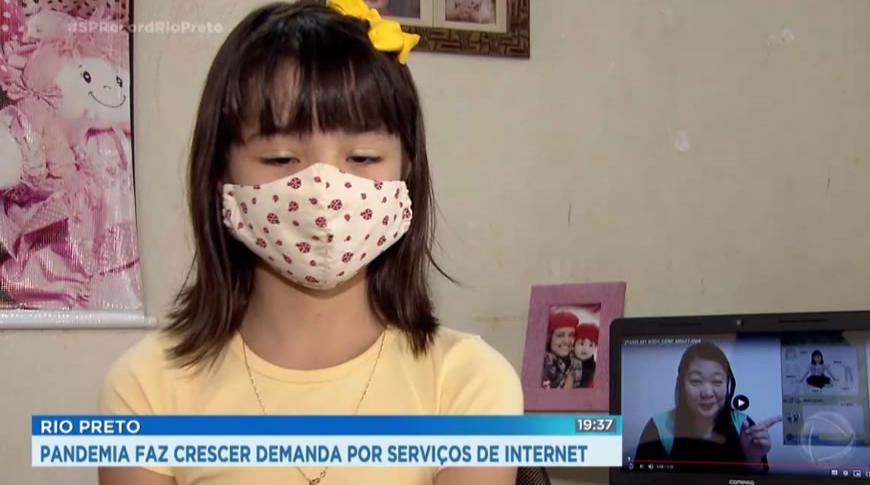 Pandemia faz crescer demanda por serviços de internet