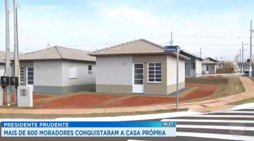 Mais de 600 famílias conquistaram a casa própria em Presidente Prudente