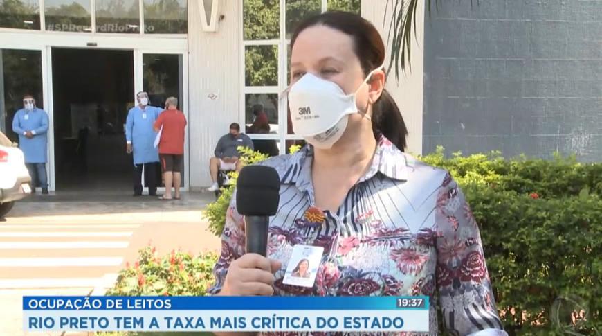 Ocupação de leitos em Rio Preto tem a taxa mais crítica do estado