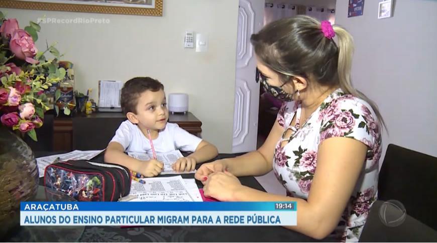 Alunos do ensino particular em Araçatuba migram para a rede pública