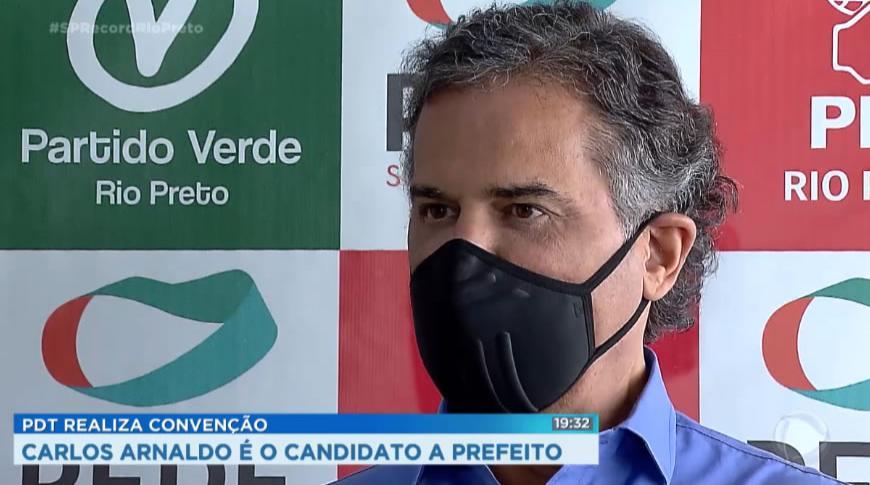 PDT realiza convenção e  Carlos Arnaldo é o candidato a prefeito em Rio Preto