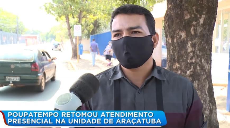 Poupatempo retoma  atendimento presencial em Araçatuba