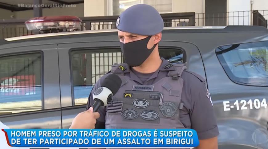 Homem preso por tráfico de drogas em Araçatuba  é suspeito de assalto em Birigui