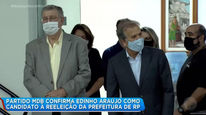 Partido MDB confirma Edinho Araújo como candidato à  reeleição