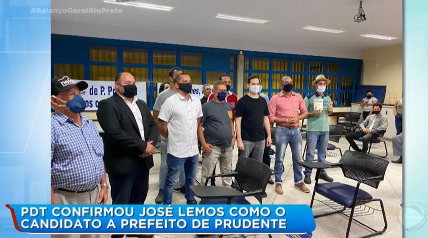 PDT confirma José Lemes como o candidato a prefeito de Prudente