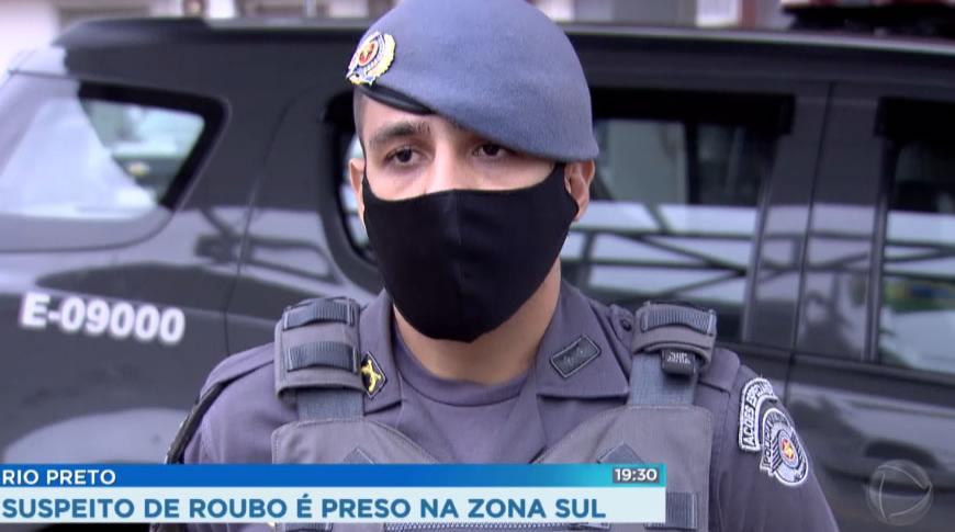 Suspeito de roubo é preso na zona sul de Rio Preto