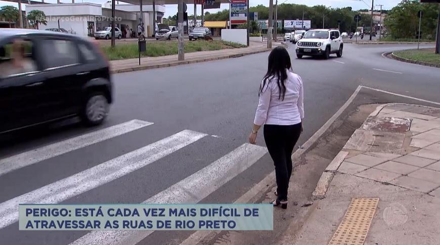Está cada vez mais difícil de atravessar as ruas de Rio Preto