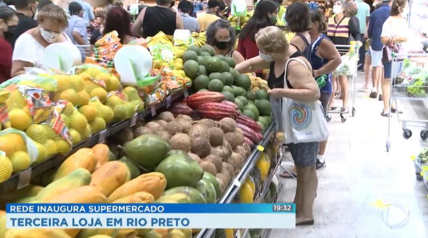 Rede de supermercados inaugura terceira loja em Rio Preto