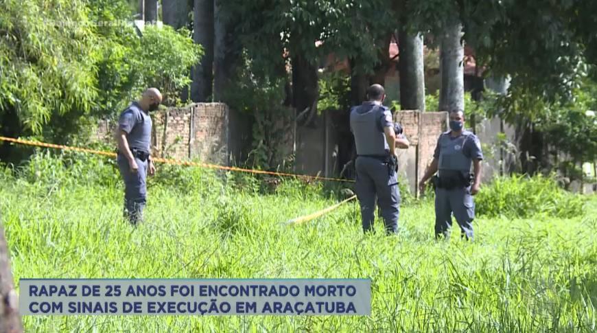 Rapaz encontrado morto com sinais de execução em Araçatuba