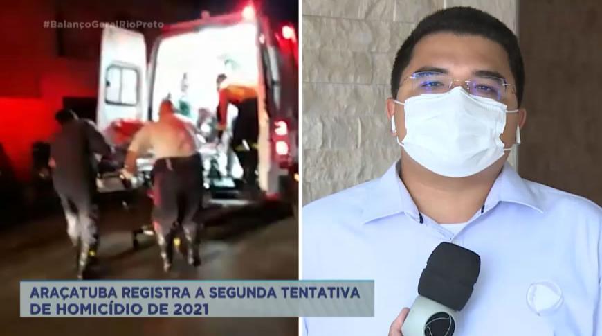Araçatuba registra a segunda tentativa de homicídio de 2021