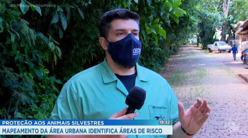 Mapeamento identifica áreas de risco aos animais silvestres em Rio Preto