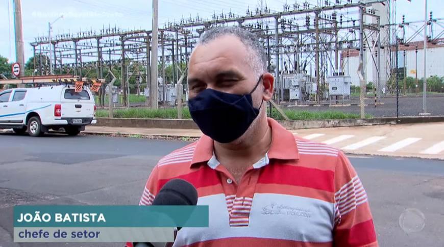 Incándio atinge subestação de energia elétrica no Jardim Conceição em Rio Preto
