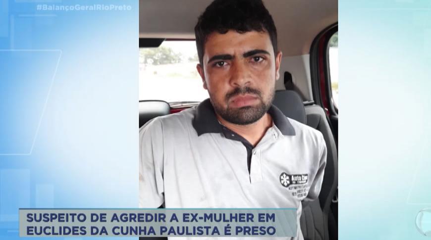 Suspeito de agredir a ex-mulher em Euclides da Cunha Paulista é preso