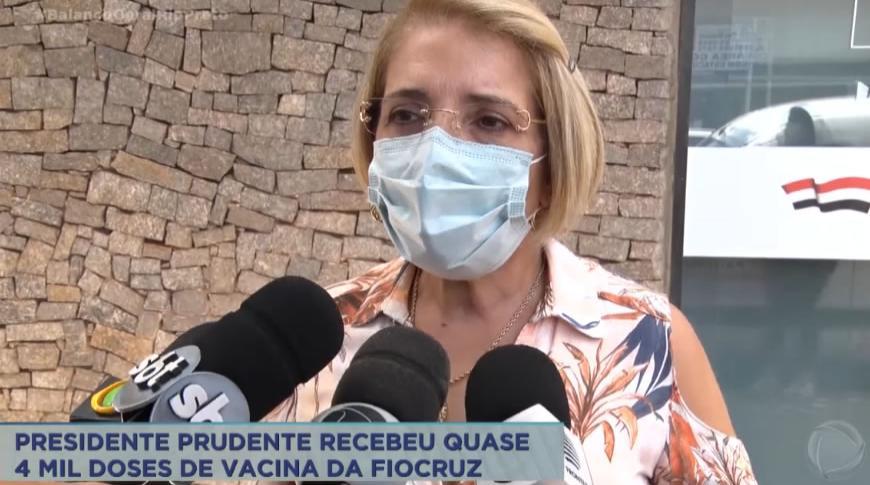 Presidente Prudente recebeu quase 4 mil doses de vacina da Fiocruz