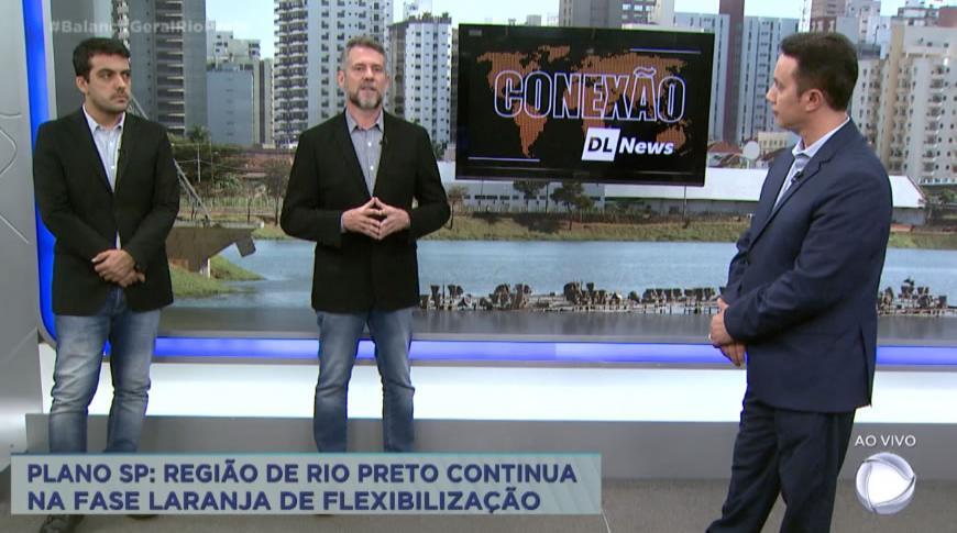 Conexão DLNews fala sobre reavaliação do Plano São Paulo que manteve  Rio Preto na fase laranja