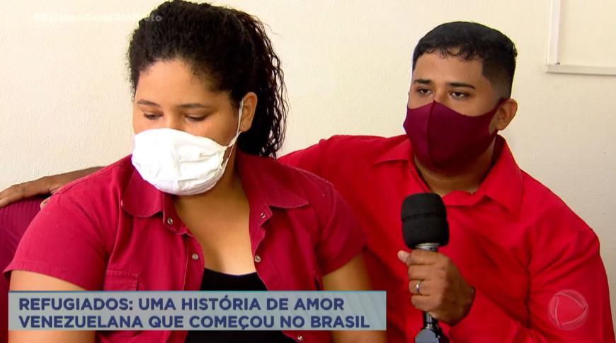 História de amor  de venezuelana que começou no Brasil
