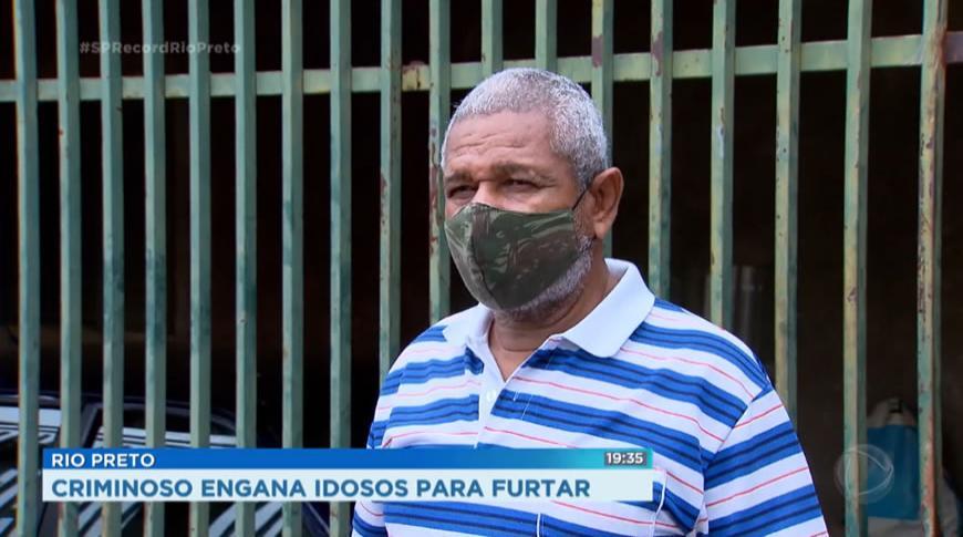 Criminoso engana idosos em Rio Preto para furtar