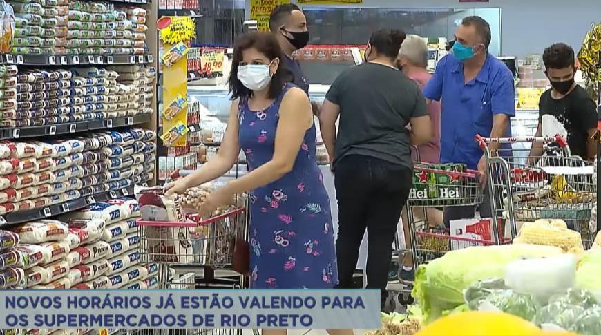 Novos horários já estão valendo para os supermercados de Rio Preto