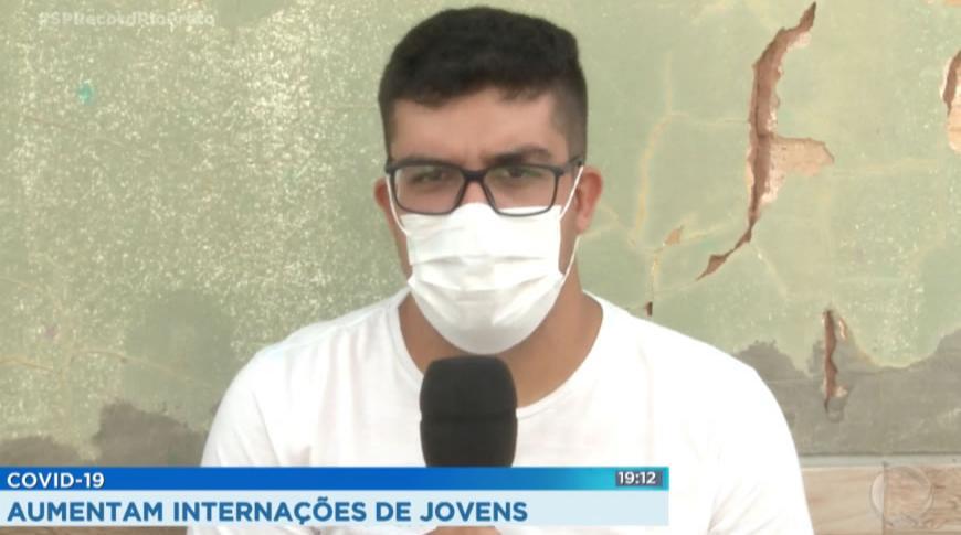 Aumentam internações de jovens infectados pela Covid em Rio Preto