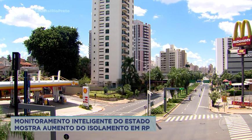 Aumento do isolamento em Rio Preto é comprovado por monitoramento