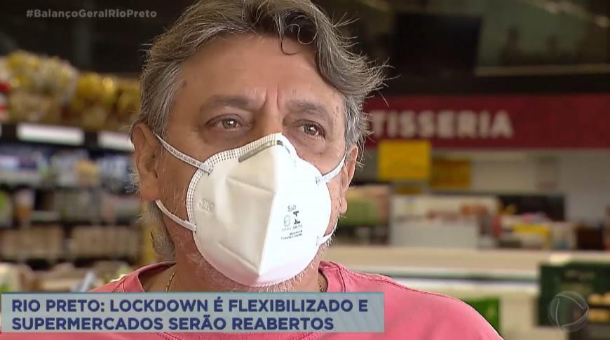 Lockdown é flexibilizado e supermercados serão reabertos em Rio Preto