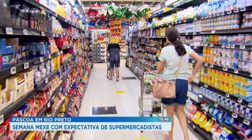 Páscoa em Rio Preto mexe com expectativa de supermercadistas