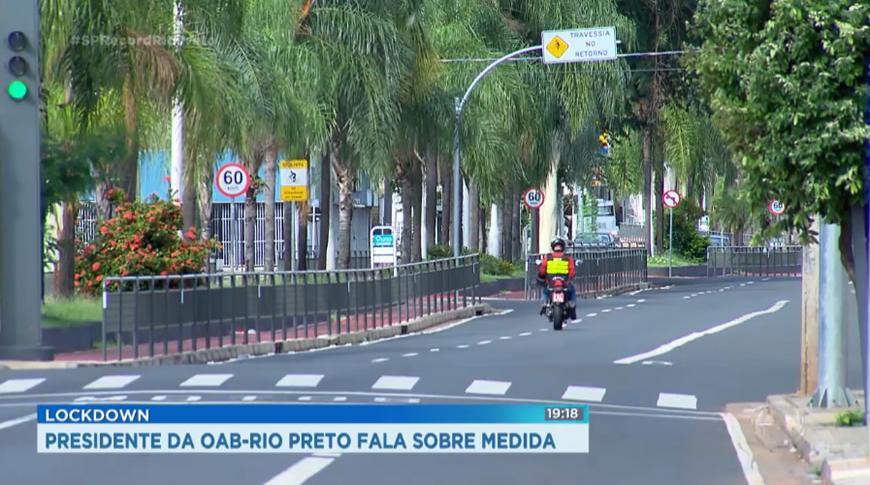 Presidente da OAB-Rio Preto fala sobre Lockdown