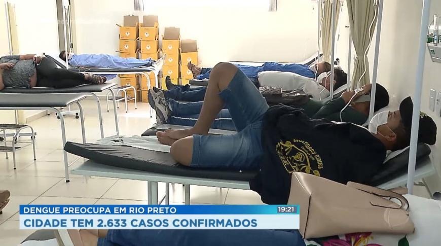 Dengue preocupa em Rio Preto
