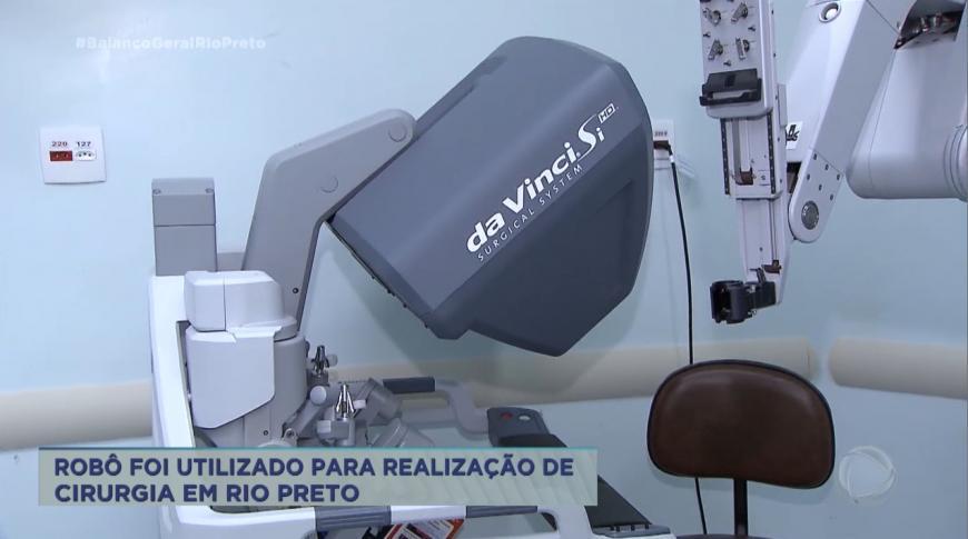 Robô foi utilizado em cirurgia inédita em Rio Preto