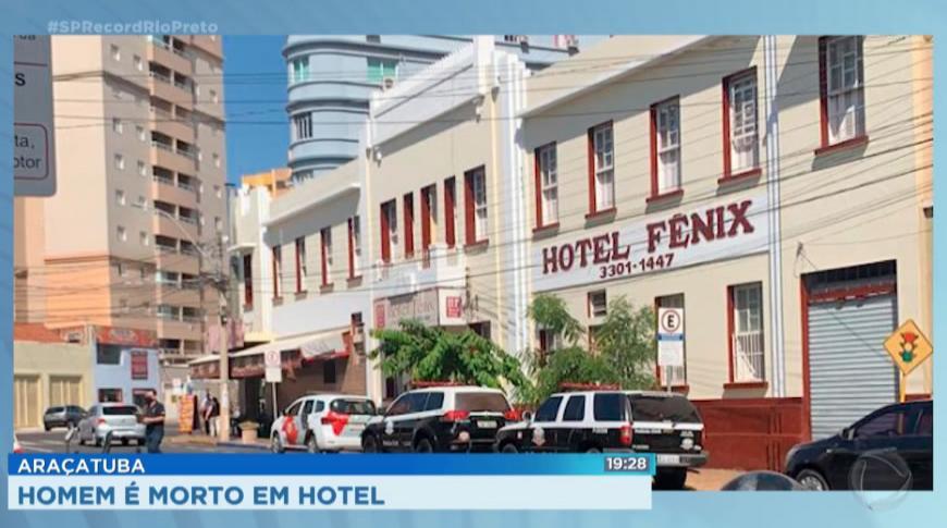 Homem é morto em hotel de Araçatuba