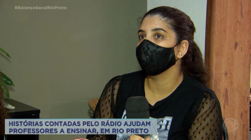 Histórias contadas pelo rádio ajudam professores a ensinar, em Rio Preto