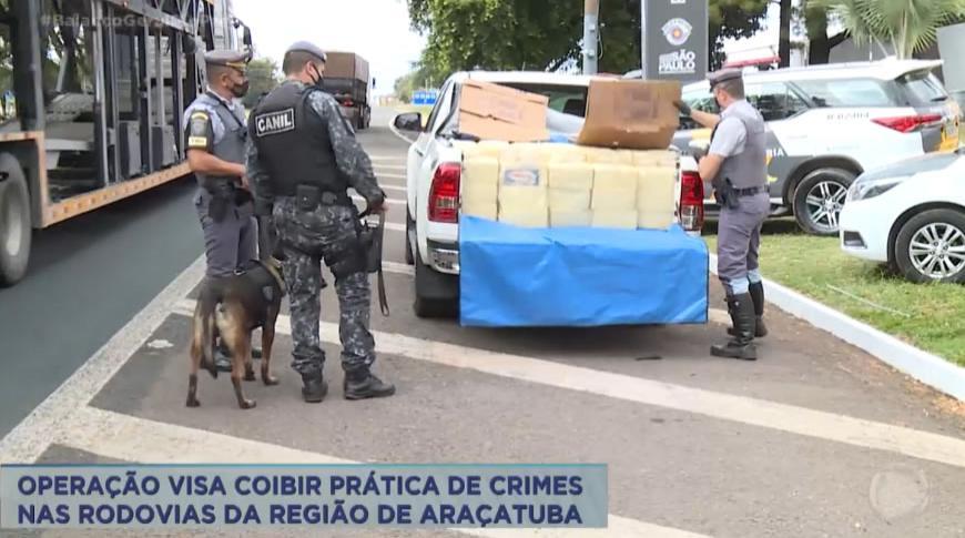 Operação visa coibir prática de crimes nas rodovias da região de Araçatuba