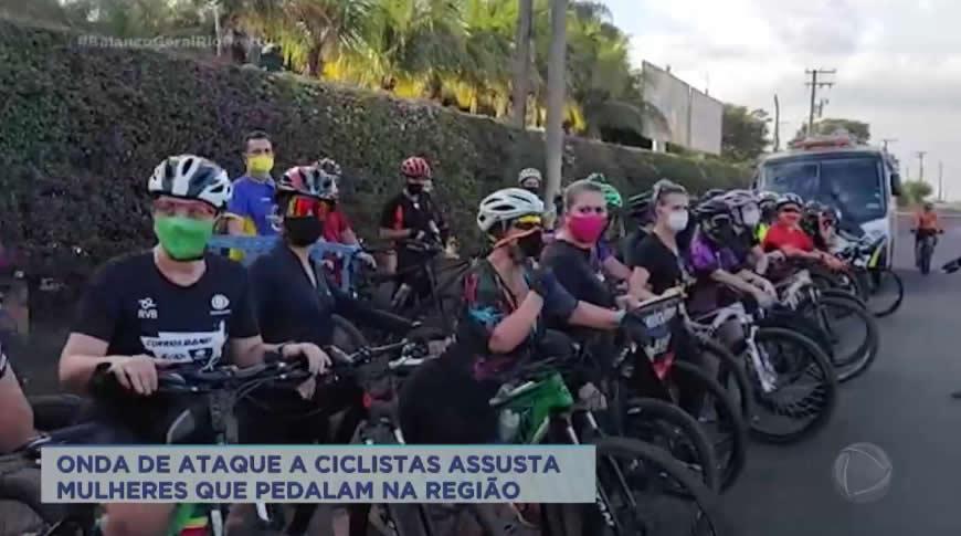 Onda de ataques à ciclistas assustam mulheres que pedalam na região