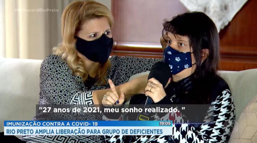 Rio Preto amplia liberação de vacina  para grupo de deficientes