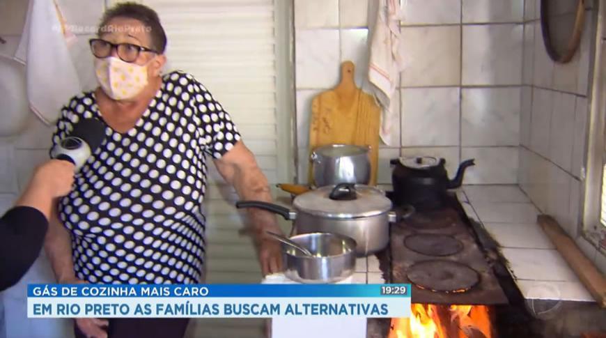 Gás de cozinha mais caro em Rio Preto  faz famílias buscam alternativas mais econômicas